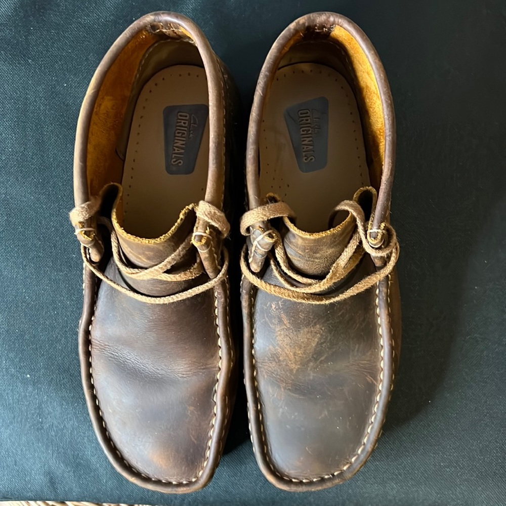 Clarks Originals Wallabee Boot Beeswax size 8